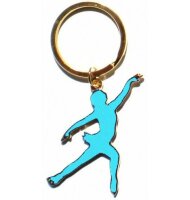 Figure Skater Keychain