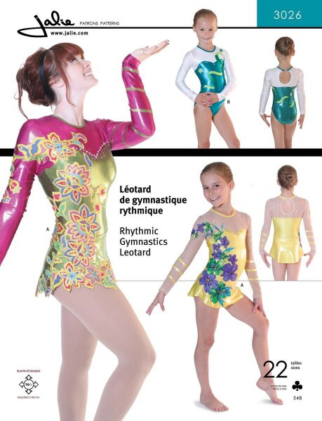 Jalie Patterns Gymnastics Suit 3026