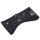 Sagester Microfibre Headband with Crystals, black