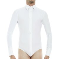 Intermezzo figure skating shirt for boys / men, white