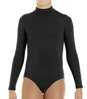 Intermezzo 3391 Figure Skating Thermal Leotard, black