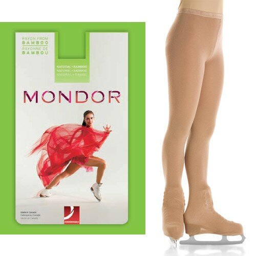 Mondor Bamboo Bambus Overboot Strumpfhose 3302 caramel