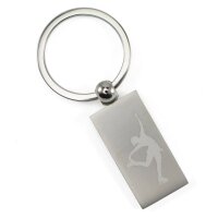 Figure Skating Keychain „Pirouette“ Metal