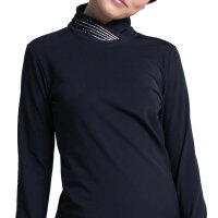 Intermezzo High Neck Thermo Longshirt, black