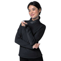 Intermezzo High Neck Thermo Longshirt, black