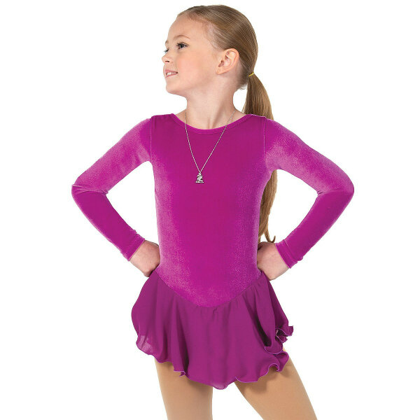 Jerrys Eislaufkleid „Skatesong“, magenta - ohne Träger -