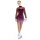 EliteXpression Figure Skating Dress „Classic Velvet“, plum