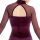 EliteXpression Figure Skating Dress „Classic Velvet“, plum