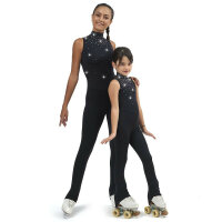 Sagester 606 Skating Unitard / Bodysuit „Starry Night“, black