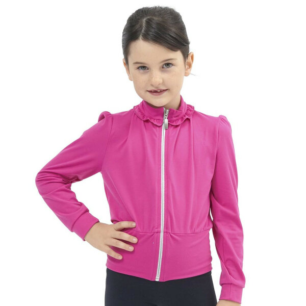 Sagester 282 Young Stars Trainingsjacke für Mädchen, fuchsia