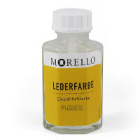 Morello Lederfarbe Einziehhaftfarbe, weiß