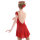 EliteXpression Eiskunstlaufkleid „Red Rose“, rot