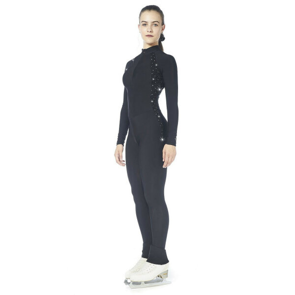 Sagester 603 Figure Skating Unitard / Bodysuit, black